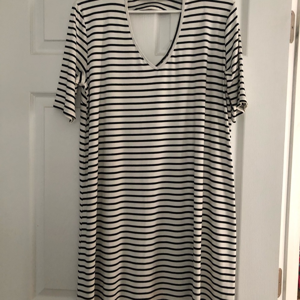 Stripe dress size L